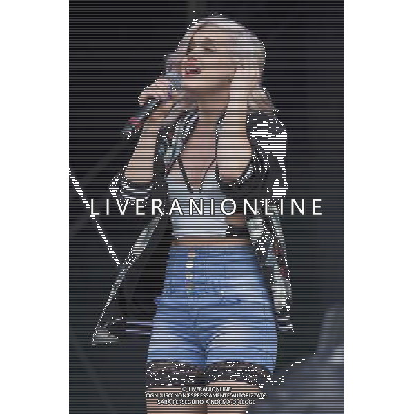 Ashley Roberts performs at Total Access Live, Betley Court Farm, Staffordshire, England, 9th August 2014. AG ALDO LIVERANI SAS ONLY ITALY