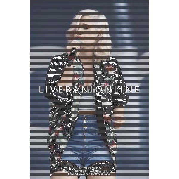 Ashley Roberts performs at Total Access Live, Betley Court Farm, Staffordshire, England, 9th August 2014. AG ALDO LIVERANI SAS ONLY ITALY