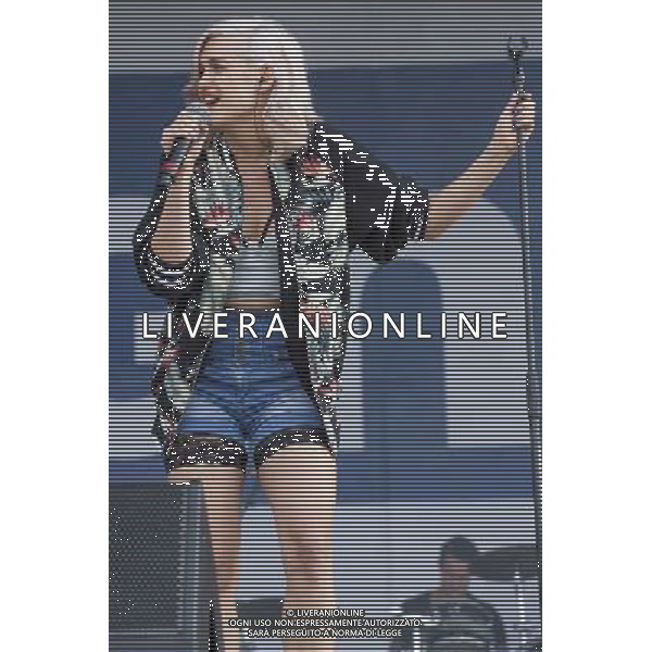 Ashley Roberts performs at Total Access Live, Betley Court Farm, Staffordshire, England, 9th August 2014. AG ALDO LIVERANI SAS ONLY ITALY