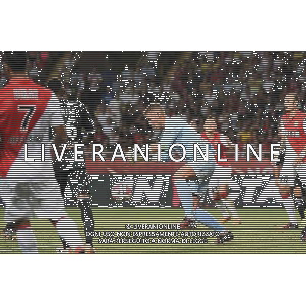 Benjamin LECOMTE - 10.08.2014 - Monaco / Lorient - 1er journee de Ligue 1 Photo : Fred Porcu / Icon Sport AG ALDO LIVERANI SAS ONLY ITALY