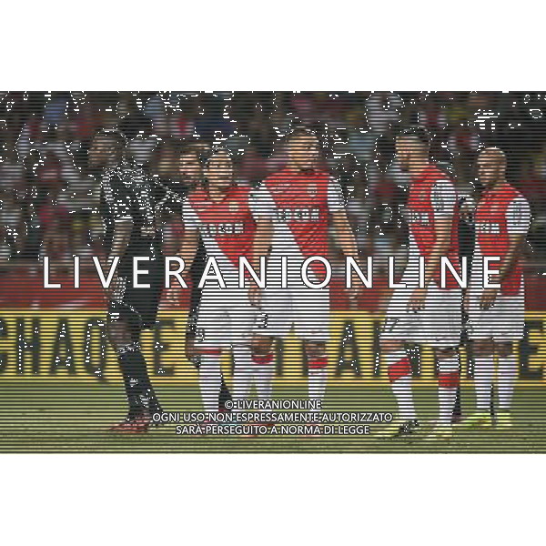 Radamel FALCAO / Layvin KURZAWA - 10.08.2014 - Monaco / Lorient - 1er journee de Ligue 1 Photo : Fred Porcu / Icon Sport AG ALDO LIVERANI SAS ONLY ITALY