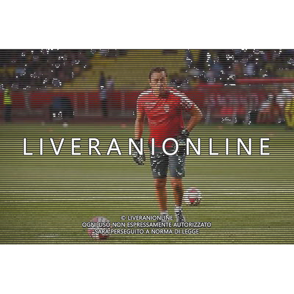 Andre AMITRANO - 10.08.2014 - Monaco / Lorient - 1er journee de Ligue 1 Photo : Fred Porcu / Icon Sport AG ALDO LIVERANI SAS ONLY ITALY