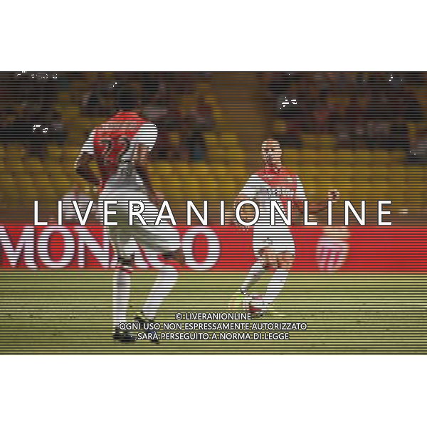 Aymen ABDENNOUR / Geoffrey KONDOGBIA - 10.08.2014 - Monaco / Lorient - 1er journee de Ligue 1 Photo : Fred Porcu / Icon Sport AG ALDOL IVERANI SAS ONLY ITALY AG ALDO LIVERANI SAS ONLY ITALY