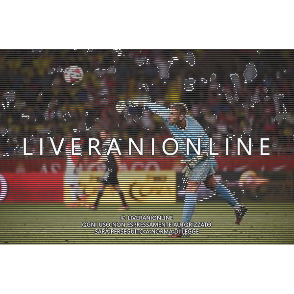 Benjamin LECOMTE - 10.08.2014 - Monaco / Lorient - 1er journee de Ligue 1 Photo : Fred Porcu / Icon Sport AG ALDOL IVERANI SAS ONLY ITALY AG ALDO LIVERANI SAS ONLY ITALY