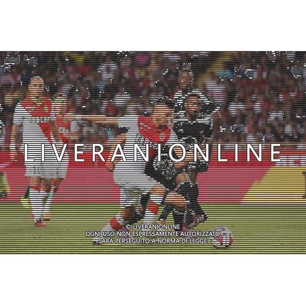 Yannick FERREIRA CARRASCO / Yoann WACHTER - 10.08.2014 - Monaco / Lorient - 1er journee de Ligue 1 Photo : Fred Porcu / Icon Sport AG ALDOL IVERANI SAS ONLY ITALY AG ALDO LIVERANI SAS ONLY ITALY