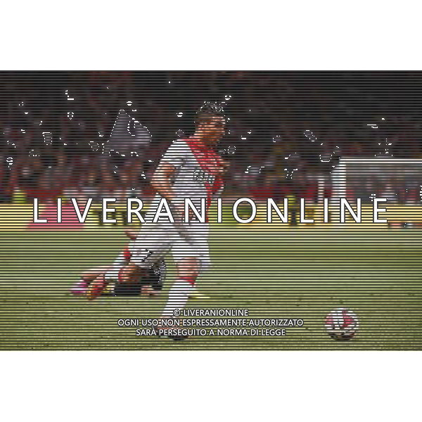 Nabil DIRAR - 10.08.2014 - Monaco / Lorient - 1er journee de Ligue 1 Photo : Fred Porcu / Icon Sport AG ALDOL IVERANI SAS ONLY ITALY AG ALDO LIVERANI SAS ONLY ITALY