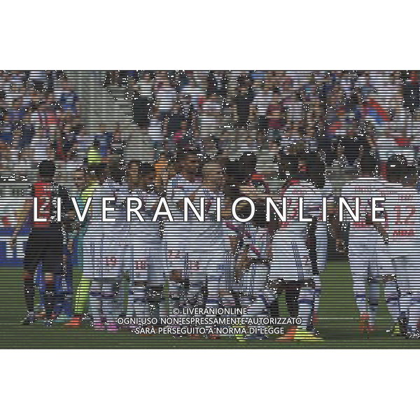 AMBIANCE - 10.08.2014 - Lyon / Rennes - 1er journee de Ligue 1 Photo : Jean Paul Thomas / Icon Sport AG ALDO LIVERANI SAS ONLY ITALY