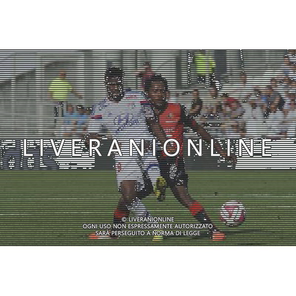 Arnold MVUEMBA - 10.08.2014 - Lyon / Rennes - 1er journee de Ligue 1 Photo : Jean Paul Thomas / Icon Sport AG ALDO LIVERANI SAS ONLY ITALY