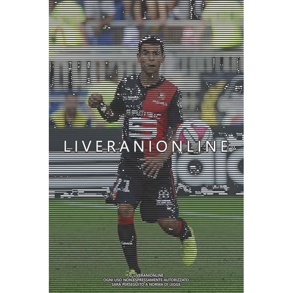 Benjamin ANDRE - 10.08.2014 - Lyon / Rennes - 1er journee de Ligue 1 Photo : Jean Paul Thomas / Icon Sport AG ALDO LIVERANI SAS ONLY ITALY