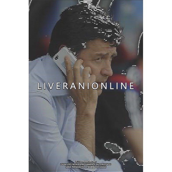 Hubert FOURNIER - 10.08.2014 - Lyon / Rennes - 1er journee de Ligue 1 Photo : Jean Paul Thomas / Icon Sport AG ALDO LIVERANI SAS ONLY ITALY