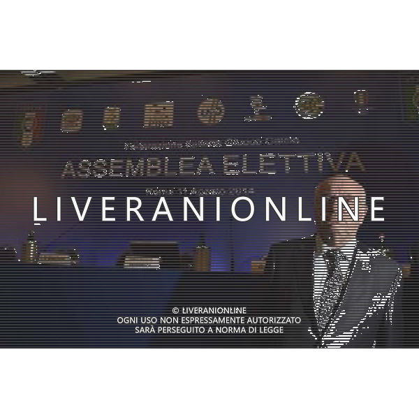 ROMA 11-08-2014 ASSEMBLEA ELETTIVA NUOVO PRESIDENTE FEDERALE NELLA FOTO CARLO TAVECCHIO FOTO CORRADETTI-AG ALDO LIVERANI SAS