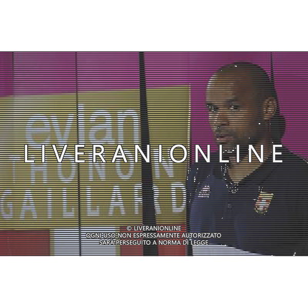 Aldo ANGOULA - 09.08.2014 - Evian Thonon / Caen - 1er journee de Ligue 1 Photo : Jean Paul Thomas / Icon Sport *** Local Caption *** AG ALDO LIVERANI SAS ONLY ITALY *** Local Caption ***