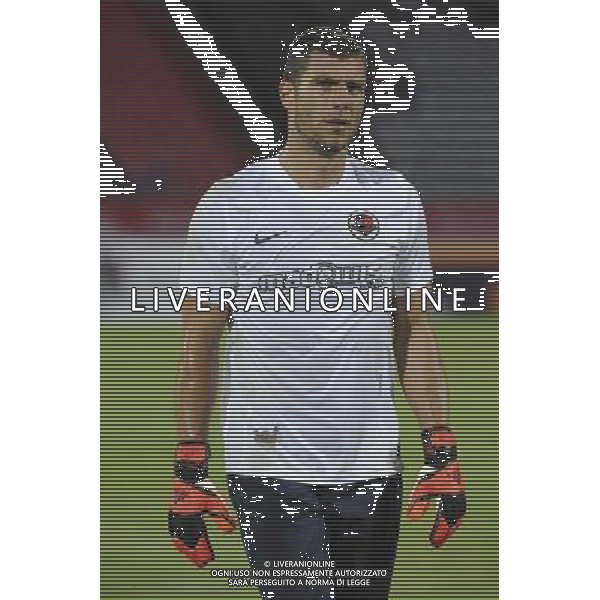 Remy VERCOUTRE - 09.08.2014 - Evian Thonon / Caen - 1er journee de Ligue 1 Photo : Jean Paul Thomas / Icon Sport *** Local Caption *** AG ALDO LIVERANI SAS ONLY ITALY *** Local Caption ***