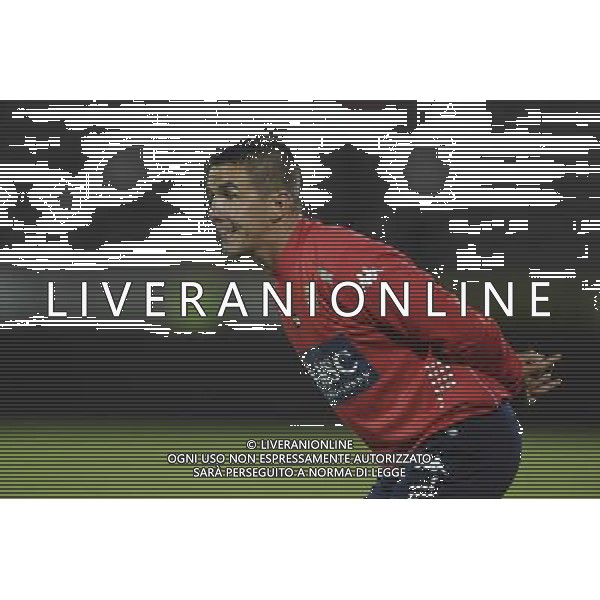 Stephane BERNARD - 09.08.2014 - Evian Thonon / Caen - 1er journee de Ligue 1 Photo : Jean Paul Thomas / Icon Sport *** Local Caption *** AG ALDO LIVERANI SAS ONLY ITALY *** Local Caption ***