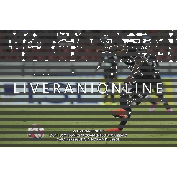 Lenny NANGIS - 09.08.2014 - Evian Thonon / Caen - 1er journee de Ligue 1 Photo : Jean Paul Thomas / Icon Sport *** Local Caption *** AG ALDO LIVERANI SAS ONLY ITALY *** Local Caption ***