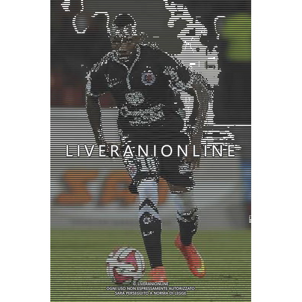 Lenny NANGIS - 09.08.2014 - Evian Thonon / Caen - 1er journee de Ligue 1 Photo : Jean Paul Thomas / Icon Sport *** Local Caption *** AG ALDO LIVERANI SAS ONLY ITALY *** Local Caption ***