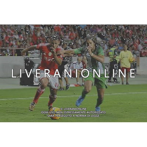 Eduardo Salvio / Tiago Pinto - 10.08.2014 - Benfica / Rio Ave - Supercoupe du Portugal 2014 Photo : Vitor Ribeiro / Icon Sport *** Local Caption *** AG ALDO LIVERANI SAS ONLY ITALY *** Local Caption ***