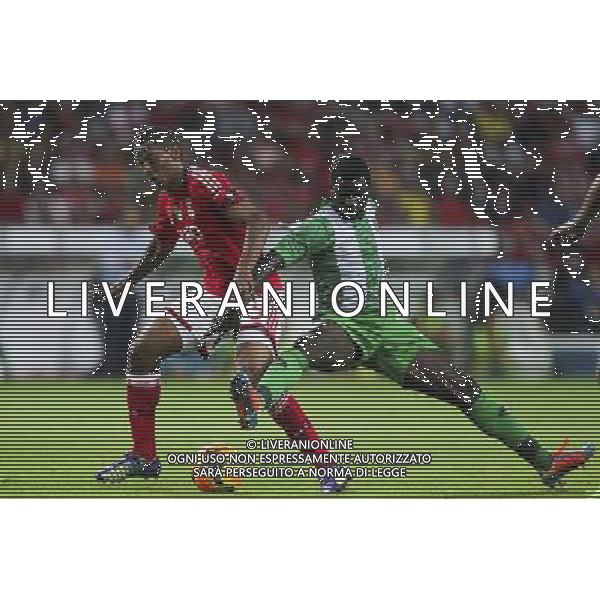 Derley - 10.08.2014 - Benfica / Rio Ave - Supercoupe du Portugal 2014 Photo : Carlos Rodrigues / Icon Sport AG ALDO LIVERANI SAS ONLY ITALY