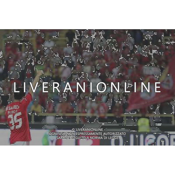 Joie Enzo Perez - 10.08.2014 - Benfica / Rio Ave - Supercoupe du Portugal 2014 Photo : Carlos Rodrigues / Icon Sport AG ALDO LIVERANI SAS ONLY ITALY