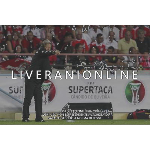 Jorge Jesus - 10.08.2014 - Benfica / Rio Ave - Supercoupe du Portugal 2014 Photo : Carlos Rodrigues / Icon Sport AG ALDO LIVERANI SAS ONLY ITALY