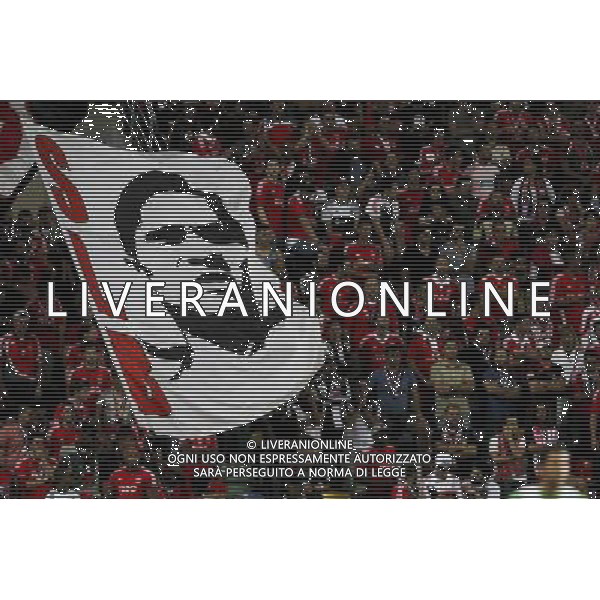 Supporters Benfica - 10.08.2014 - Benfica / Rio Ave - Supercoupe du Portugal 2014 Photo : Carlos Rodrigues / Icon Sport