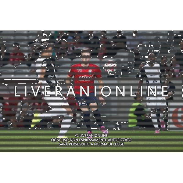 Guido MILAN / Nolan ROUX - 09.08.2014 - Lille / Metz - 1er journee de Ligue 1 Photo : Johnny Fidelin / Icon Sport AG ALDO LIVERANI SAS ONLY ITALY
