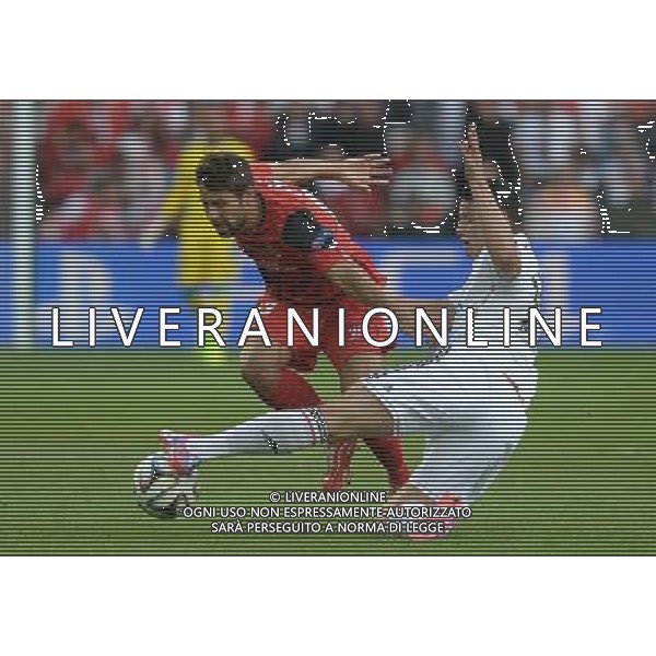 Sevilla\'s Jose Antonio Reyes battles with Real Madrid\'s James Rodriguez Photographer Ian Cook/CameraSport Football - UEFA Supercup - Real Madrid v Sevilla - Tuesday 12th August 2014 - Cardiff City Stadium - Cardiff © CameraSport - 43 Linden Ave. Countesthorpe. Leicester. England. LE8 5PG - Tel: +44 (0) 116 277 4147 - admin@camerasport.com - www.camerasport.com AG ALDO LIVERANI SAS ONLY ITALY