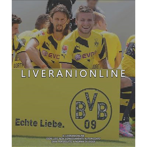 firo : 11.08.2014 Fu§ball,1.Bundesliga, Saison 2014/2015, BVB, Borussia Dortmund,Fototermin, Neven SUBOTIC und Ciro IMMOBILE, echte Liebe BVB $worldrightsEs gelten unsere AGB, einsehbar auf www.firosportphoto.de, copyright by firo sportphoto: Coesfelder Str. 207 D-48249 DŸlmen www.firosportphoto.de mail@firosportphoto.de (V o l k s b a n k B o c h u m - W i t t e n ) BLZ.: 430 601 29 Kt. Nr.: 341 117 100 Tel:Ê +49-2594-9916004 AG ALDO LIVERANI SAS ONLY ITALY