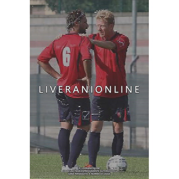 treccani e capelli CALCIO MONTICHIARI SINGOLI.montichiari(BS) 09 agosto 2014