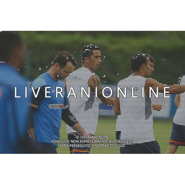 Lucas BARRIOS - 12.08.2014 - Entrainement Montpellier - Photo : Nicolas Guyonnet / Icon Sport AG ALDO LIVERANI SAS ONLY ITALY