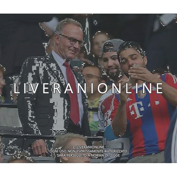 firo Fu§ball,Fussball, 13.08.2014 Supercup Finale 2014/2015 BVB Borussia Dortmund - FC Bayern MŸnchen Karl-Heinz Rummenigge auf der TribŸne $worldrightsEs gelten unsere AGB, einsehbar auf www.firosportphoto.de copyright by firo sportphoto: Coesfelder Stra§e 207 48249 DŸlmen Duelmen www.firosportphoto.de mail@firosportphoto.de (V o l k s b a n k B o c h u m - W i t t e n ) BLZ.: 430 601 29 Kt. Nr.: 341 117 100 Tel:Ê 0209 - 9304402 Fax:Ê 0209 - 9304443 AG ALDO LIVERANI SAS ONLY ITALY