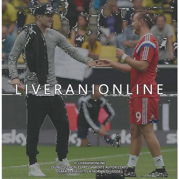 Fu§ball, firo : 13.08.2014 1.BL, 1.Bundesliga, Saison 2014/2015, Supercup, BVB, Borussia Dortmund, FC Bayern MŸnchen, Muenchen, Marco REUS, BVB Borussia Dortmund, Mario G…TZE GOETZE, FCB Bayern MŸnchen Muenchen, ganze Figur, $worldrightsEs gelten unsere AGB, einsehbar auf www.firosportphoto.de, copyright by firo sportphoto: Coesfelder Str. 207 D-48249 DŸlmen www.firosportphoto.de mail@firosportphoto.de (V o l k s b a n k B o c h u m - W i t t e n ) BLZ.: 430 601 29 Kt. Nr.: 341 117 100 Tel:Ê +49-2594-9916004 Fax:Ê+49-2594-9916005 AG ALDO LIVERANI SAS ONLY ITALY