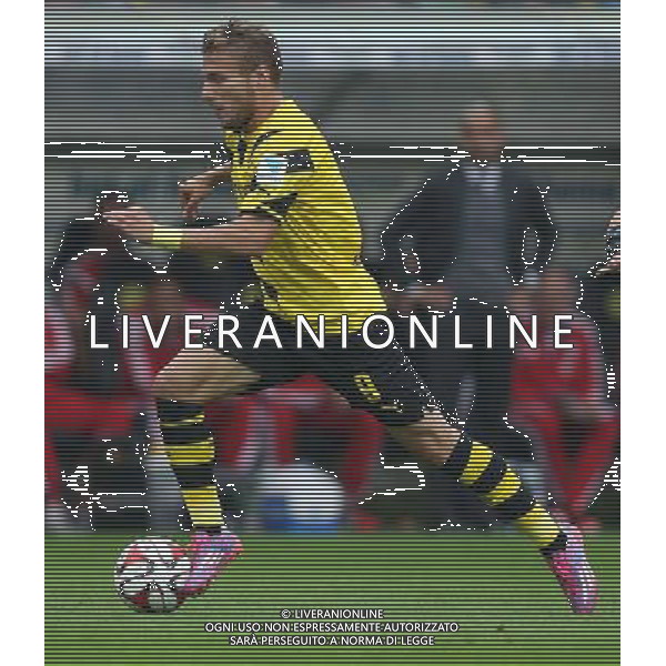 Fu§ball, firo : 13.08.2014 1.BL, 1.Bundesliga, Saison 2014/2015, Supercup, BVB, Borussia Dortmund, FC Bayern MŸnchen, Muenchen, Einzelaktion, Ciro IMMOBILE, BVB Borussia Dortmund, ganze Figur, $worldrightsEs gelten unsere AGB, einsehbar auf www.firosportphoto.de, copyright by firo sportphoto: Coesfelder Str. 207 D-48249 DŸlmen www.firosportphoto.de mail@firosportphoto.de (V o l k s b a n k B o c h u m - W i t t e n ) BLZ.: 430 601 29 Kt. Nr.: 341 117 100 Tel:Ê +49-2594-9916004 Fax:Ê+49-2594-9916005 AG ALDO LIVERANI SAS ONLY ITALY
