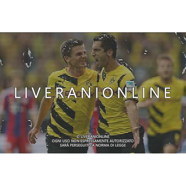 firo Fu§ball,Fussball, 13.08.2014 Supercup Finale 2014/2015 BVB Borussia Dortmund - FC Bayern MŸnchen Jubel nach seinem Tor zum 1:0 Henrikh Mkhitaryan mit Jonas Hofmann $worldrightsEs gelten unsere AGB, einsehbar auf www.firosportphoto.de copyright by firo sportphoto: Coesfelder Stra§e 207 48249 DŸlmen Duelmen www.firosportphoto.de mail@firosportphoto.de (V o l k s b a n k B o c h u m - W i t t e n ) BLZ.: 430 601 29 Kt. Nr.: 341 117 100 Tel:Ê 0209 - 9304402 Fax:Ê 0209 - 9304443 AG ALDO LIVERANI SAS ONLY ITALY