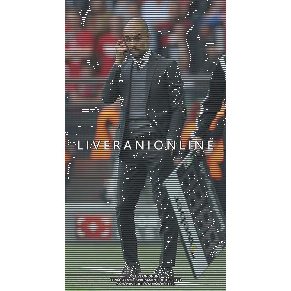 firo : 13.08.2014 Fu§ball,1.Bundesliga, Saison 2014/2015, DFL, DFL-Supercup 2014, Supercup2014, BVB, Borussia Dortmund - FC Bayern MŸnchen 2:0 Trainer Pep GUARDIOLA, Bayern, nachdenklich, EnttŠuschung $worldrightsEs gelten unsere AGB, einsehbar auf www.firosportphoto.de, copyright by firo sportphoto: Coesfelder Str. 207 D-48249 DŸlmen www.firosportphoto.de mail@firosportphoto.de (V o l k s b a n k B o c h u m - W i t t e n ) BLZ.: 430 601 29 Kt. Nr.: 341 117 100 Tel:Ê +49-2594-9916004 Fax:Ê+49-2594-9916005 AG ALDO LIVERANI SAS ONLY ITALY