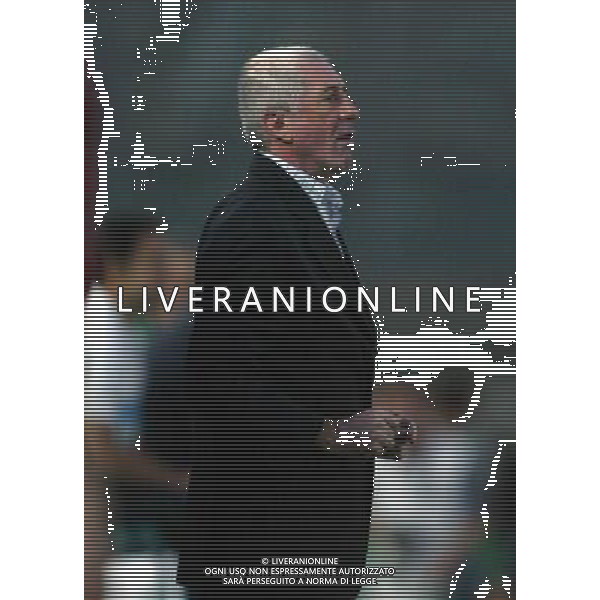 brescia 05/07/2003 brescia - gloria bistrita intertoto nella foto vlad remus allenatore gloria bistrita foto filippo venezia/agenzia aldo liverani