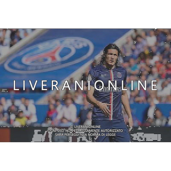 Edinson Cavani - 16.08.2014 - Paris Saint Germain / Bastia - 2eme journee de Ligue 1 Photo : Aurelien Meunier / Icon Sport AG ALDO LIVERANI SAS ONLY ITALY