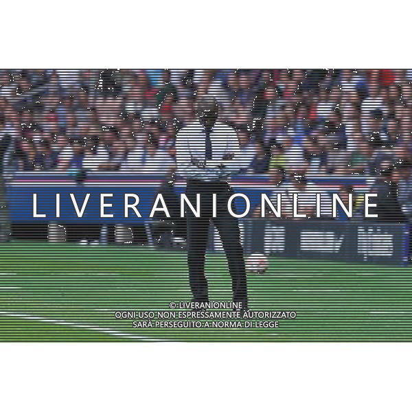 Claude Makelele - 16.08.2014 - Paris Saint Germain / Bastia - 2eme journee de Ligue 1 Photo : Aurelien Meunier / Icon Sport AG ALDO LIVERANI SAS ONLY ITALY