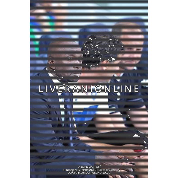 Claude Makelele - 16.08.2014 - Paris Saint Germain / Bastia - 2eme journee de Ligue 1 Photo : Aurelien Meunier / Icon Sport AG ALDO LIVERANI SAS ONLY ITALY