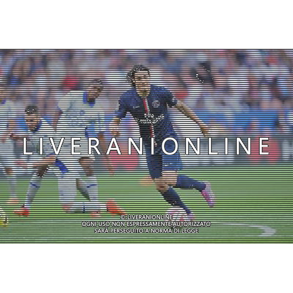 Edinson Cavani - 16.08.2014 - Paris Saint Germain / Bastia - 2eme journee de Ligue 1 Photo : Aurelien Meunier / Icon Sport AG ALDO LIVERANI SAS ONLY ITALY
