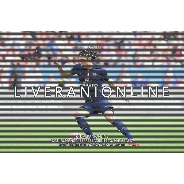 Edinson Cavani - 16.08.2014 - Paris Saint Germain / Bastia - 2eme journee de Ligue 1 Photo : Aurelien Meunier / Icon Sport AG ALDO LIVERANI SAS ONLY ITALY