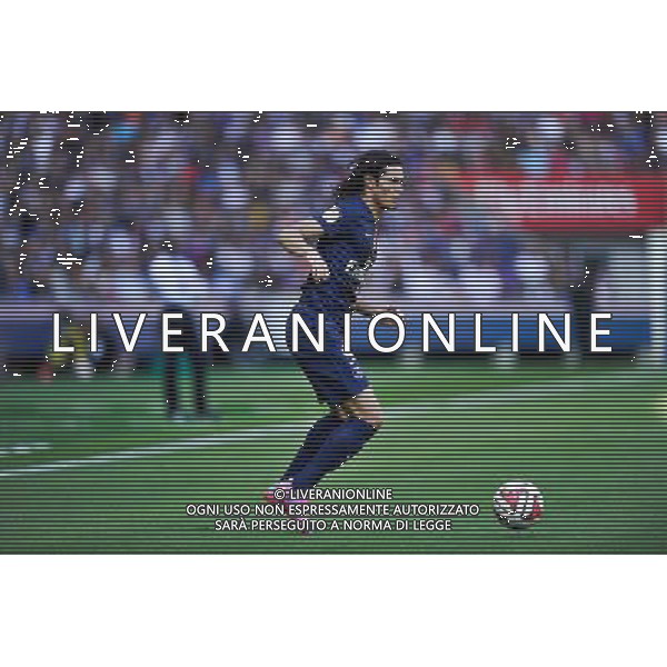Edinson Cavani - 16.08.2014 - Paris Saint Germain / Bastia - 2eme journee de Ligue 1 Photo : Aurelien Meunier / Icon Sport AG ALDO LIVERANI SAS ONLY ITALY