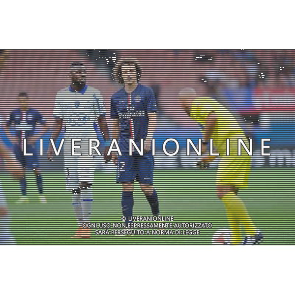 Junior / David Luiz - 16.08.2014 - Paris Saint Germain / Bastia - 2eme journee de Ligue 1 Photo : Aurelien Meunier / Icon Sport AG ALDO LIVERANI SAS ONLY ITALY