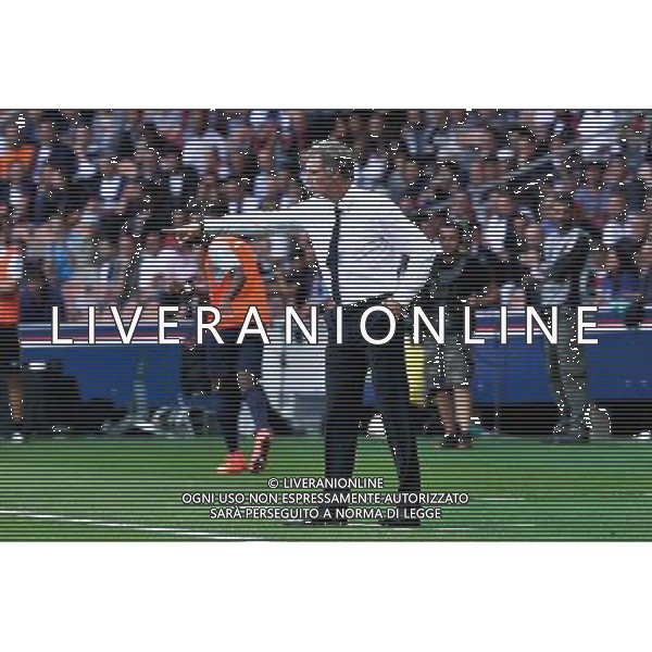 Laurent Blanc - 16.08.2014 - Paris Saint Germain / Bastia - 2eme journee de Ligue 1 Photo : Aurelien Meunier / Icon Sport AG ALDO LIVERANI SAS ONLY ITALY