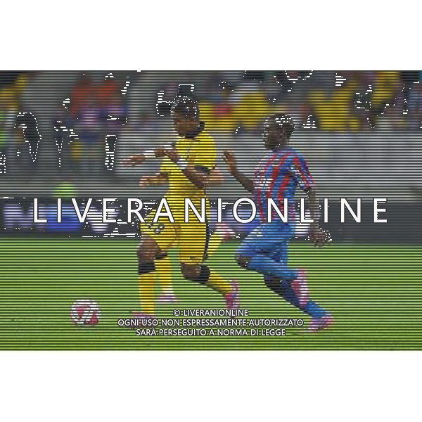 Franck Beria / N Golo Kante - 15.08.2014 - Caen / Lille - 2eme journee de Ligue 1 Photo : Aurelien Meunier / Icon Sport AG ALDO LIVERANI SAS ONLY ITALY