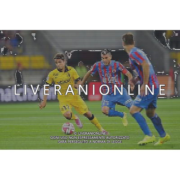 Marco Lopes / Julien Feret - 15.08.2014 - Caen / Lille - 2eme journee de Ligue 1 Photo : Aurelien Meunier / Icon Sport AG ALDO LIVERANI SAS ONLY ITALY