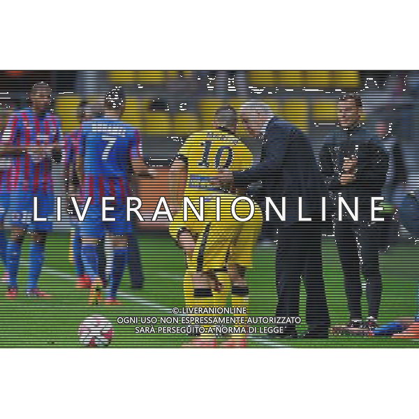 Marvin Martin / Rene Girard - 15.08.2014 - Caen / Lille - 2eme journee de Ligue 1 Photo : Aurelien Meunier / Icon Sport AG ALDO LIVERANI SAS ONLY ITALY