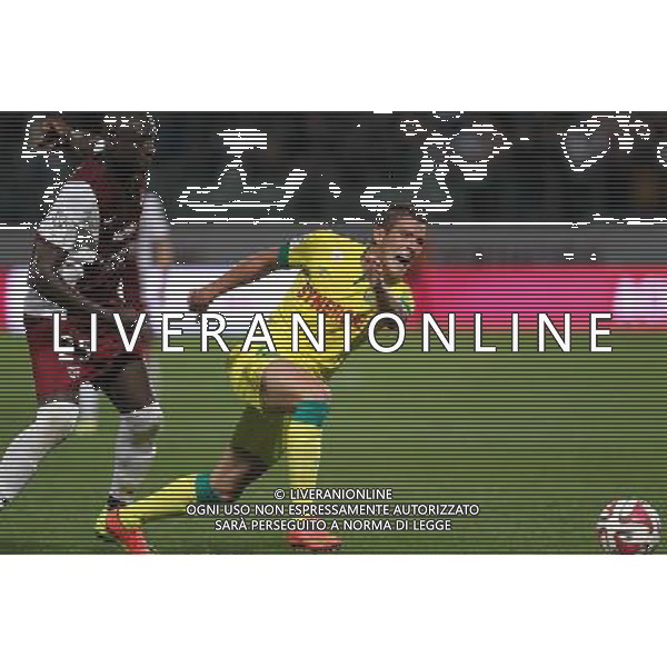 Guirane N\'DAW / Jordan VERETOUT - 16.08.2014 - Metz / Nantes - 2eme journee de Ligue 1 - Photo : Fred Marvaux / Icon Sport AG ALDO LIVERANI SAS ONLY ITALY