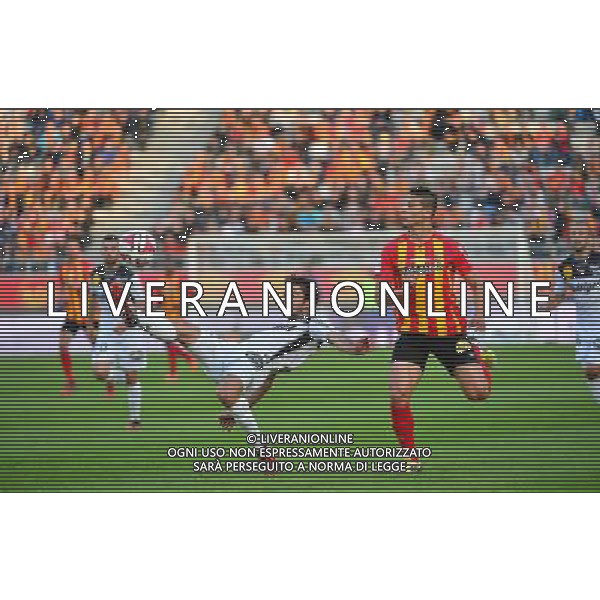 Christophe KERBAT / Yoann TOUZGHAR - 16.08.2014 - Lens / Guingamp - 2eme journee de Ligue 1 - Photo : Dave Winter / Icon Sport AG ALDO LIVERANI SAS ONLY ITALY