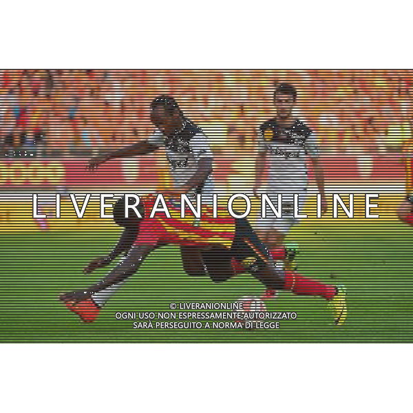 Jeremy SORBON / Adamo COULIBALY - 16.08.2014 - Lens / Guingamp - 2eme journee de Ligue 1 - Photo : Dave Winter / Icon Sport AG ALDO LIVERANI SAS ONLY ITALY